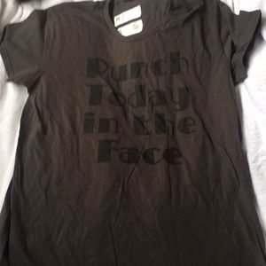 “Punch Today In the Face” graphic tee